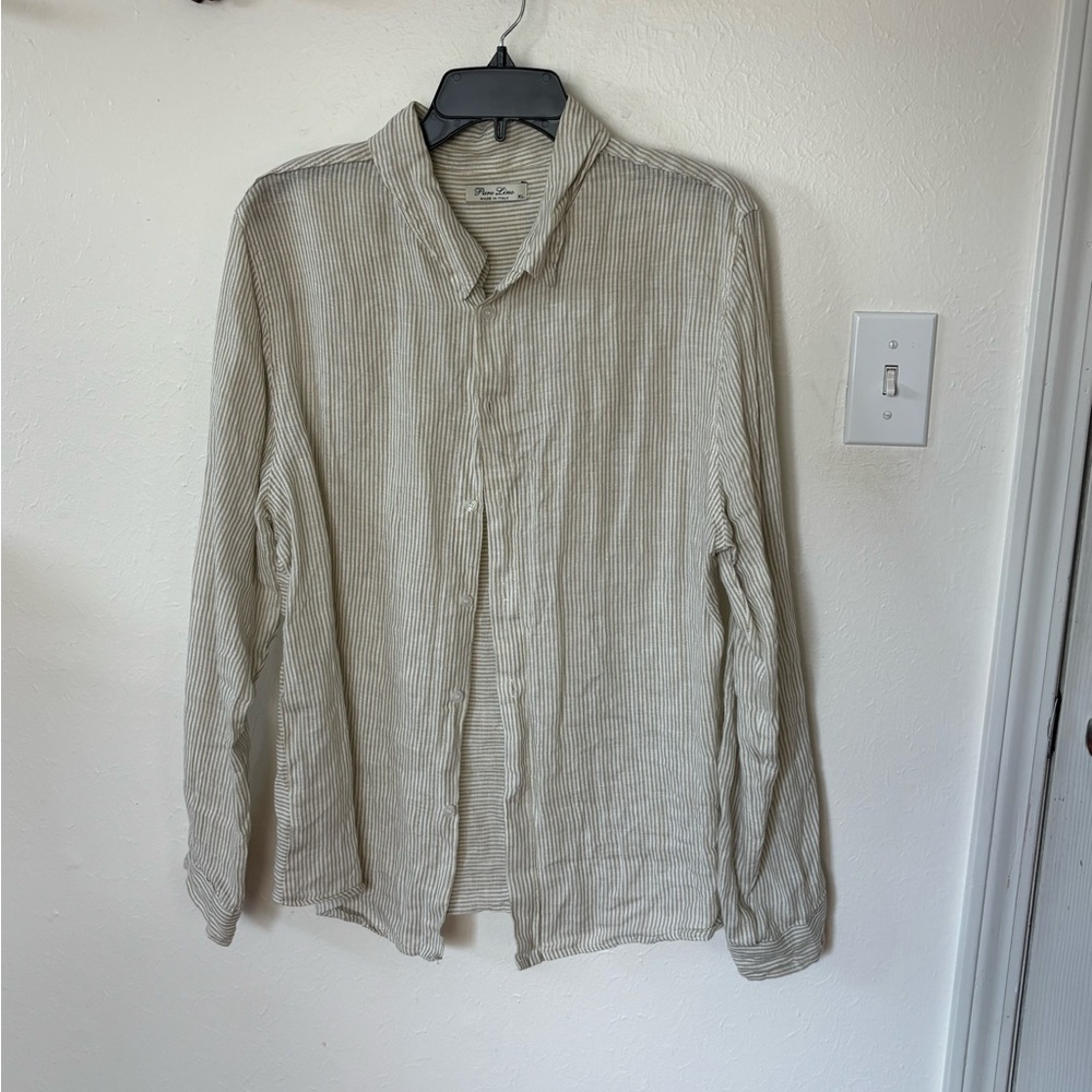 Linen Button Up Shirt